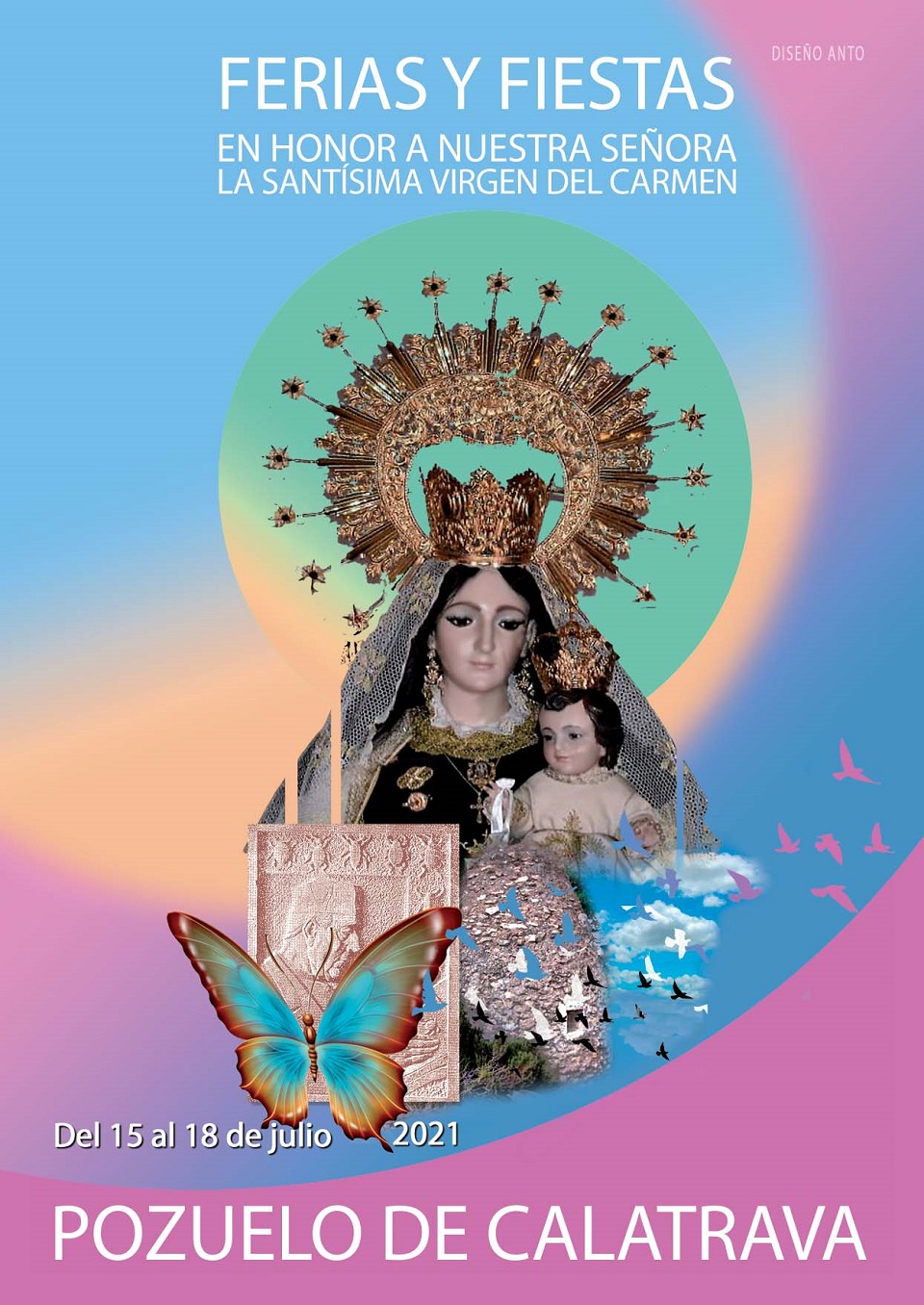 Fiestas de Nuestra Señora del Carmen 2021 Pozuelo de Calatrava